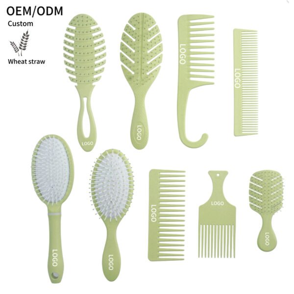 Eco-Friendly Wheat Straw Hair Brush