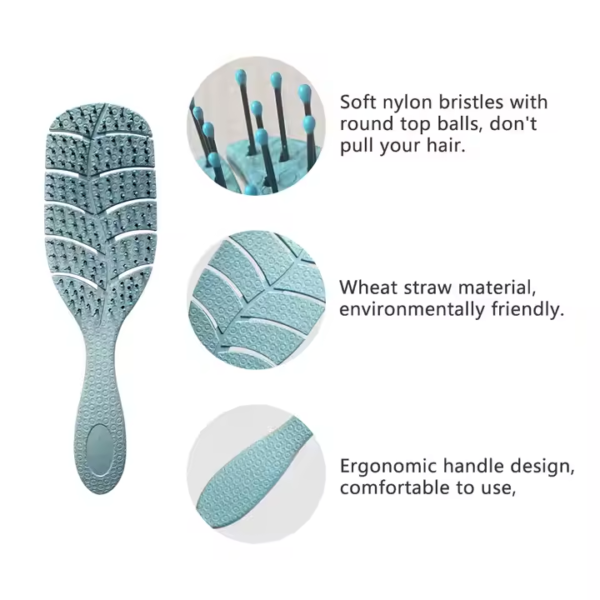 Eco friendly Wheat Straw Nylon Brush - Image 2