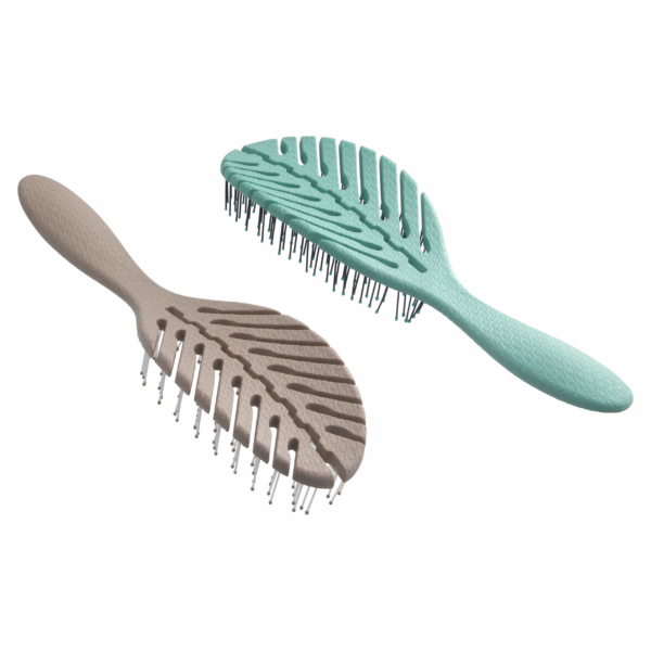 Eco Friendly Wheat Straw Leaf Shape Brush - Image 3